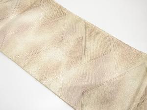 桧垣模様織り出し全通袋帯